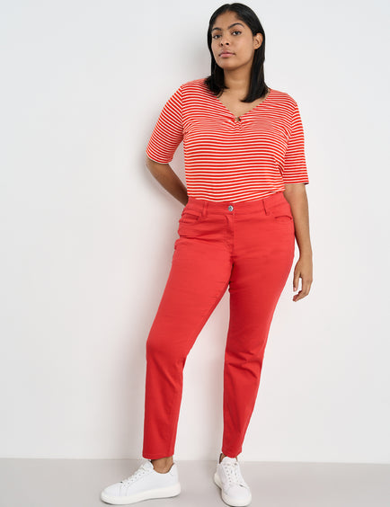Samoon Red colored Jeans